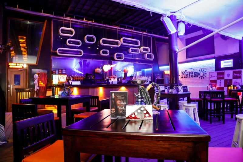 Cafe Mambo ambience - Beachside club in Baga with retro vibes and cocktails